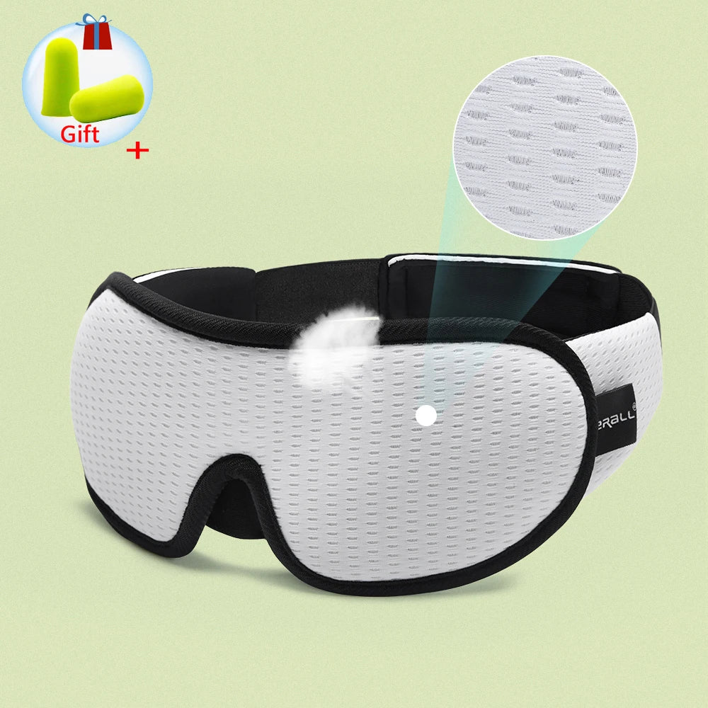 3D Sleeping Mask 100% Blackout Blindfold Sleep Mask for Eyes Smooth Sleep Eye Mask Sleeping Aid Eye Mask for Travel Slaapmasker