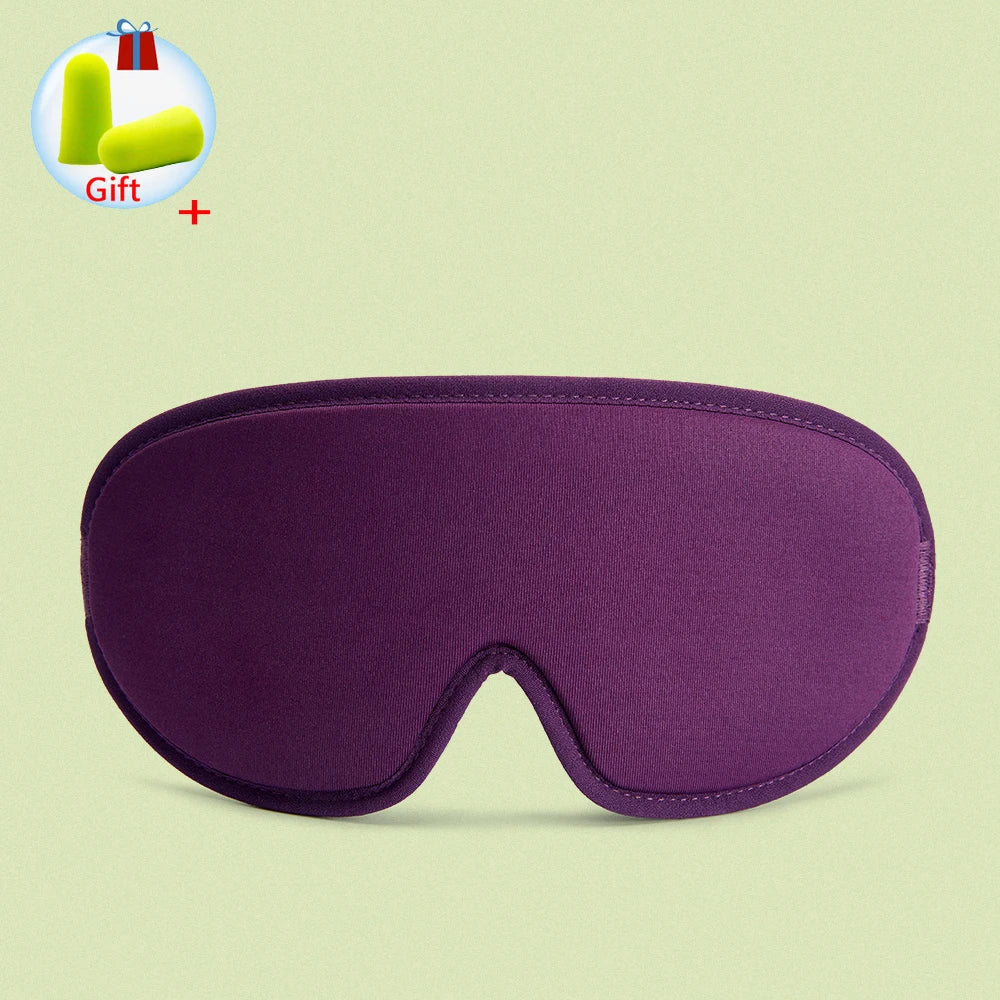 3D Sleeping Mask 100% Blackout Blindfold Sleep Mask for Eyes Smooth Sleep Eye Mask Sleeping Aid Eye Mask for Travel Slaapmasker